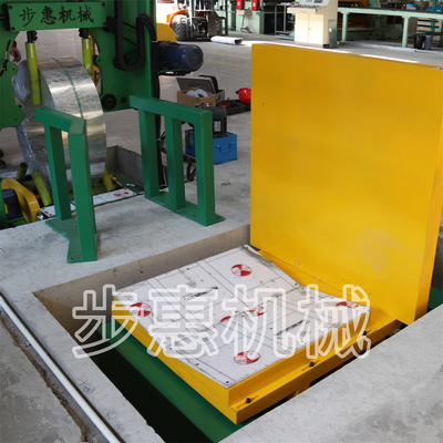 立式铜卷包装机+翻转机