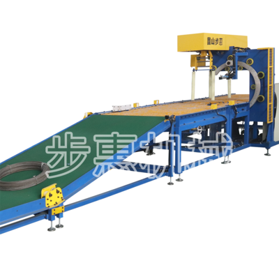 卧式铜卷铜带钢带缠绕包装机